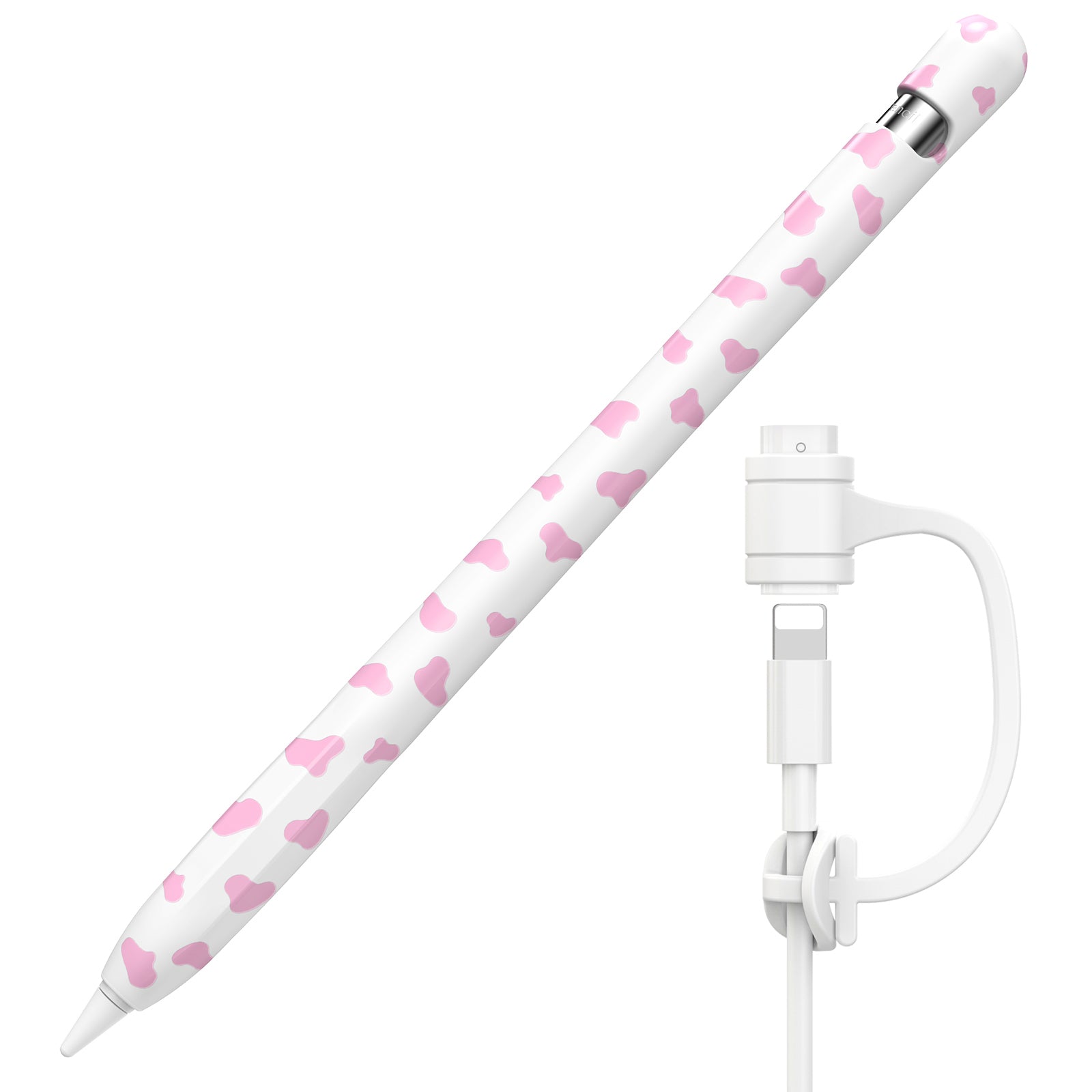 AHASTYLE PT93CW Silicone Skin Case for Apple Pencil (1st Generation) Skin-touch Stylus Pen Protective Cover AHASTYLE PT93CW Silicone Skin Case for Apple Pencil (1st Generation) Skin-touch Stylus Pen Protective Cover
